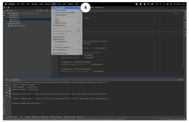 FIT3155 data structure and algorithm Pycharm 